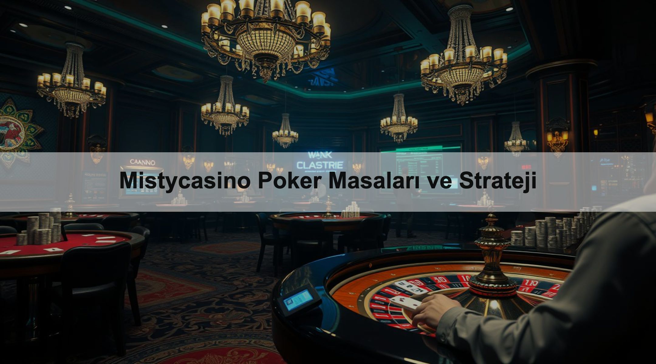 Mistycasino Poker Masaları ve Strateji